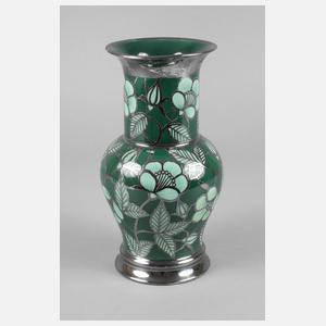 Spahr & Co. Vase Silberoverlay