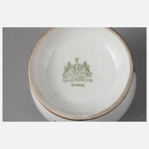 Tettau Deckeldose Art déco