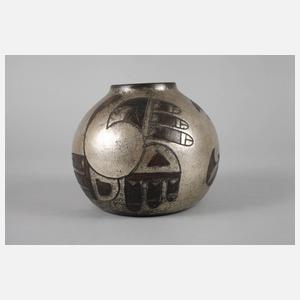 Frankreich Keramikvase Art déco