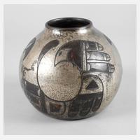 Frankreich Keramikvase Art déco111