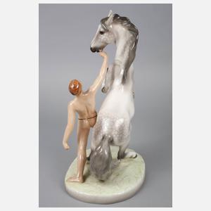 Goldscheider Wien ”Rossbändiger”