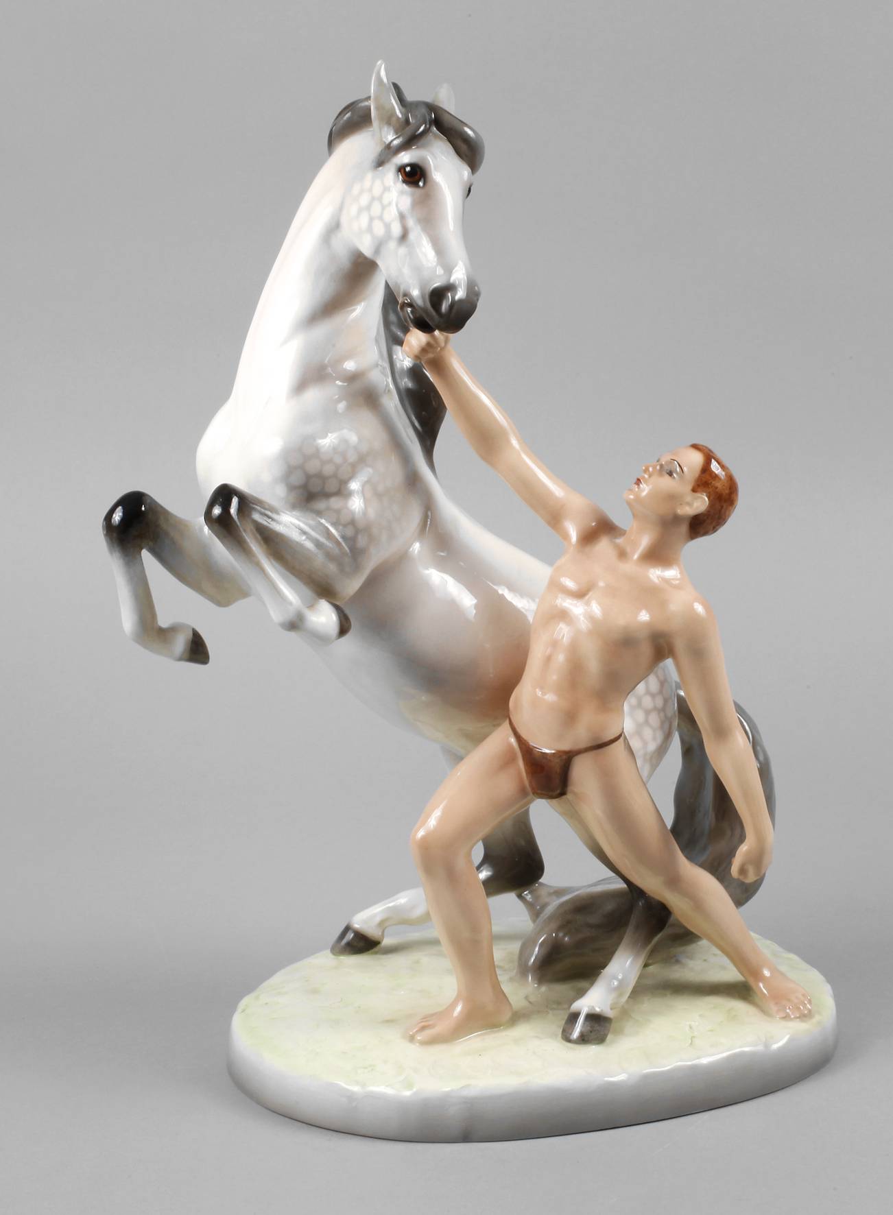 Goldscheider Wien ”Rossbändiger”