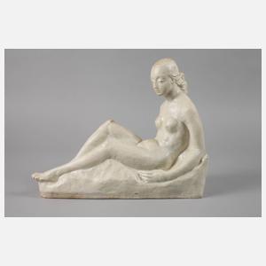 Sitzender weiblicher Akt