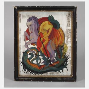 Paula Fritsch Hinterglasmalerei