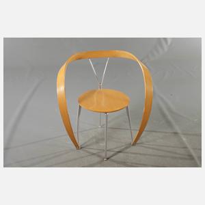 Vier Revers Esszimmerstühle von Andrea Branzi