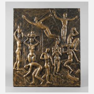 Wandrelief Allegorie auf den Sommer