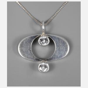 Anhänger mit Bergkristallen