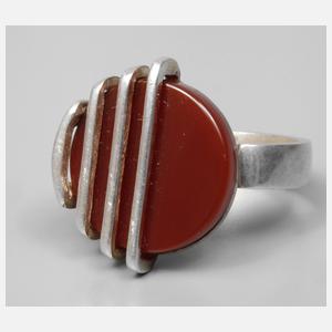 Damenring mit Carneol