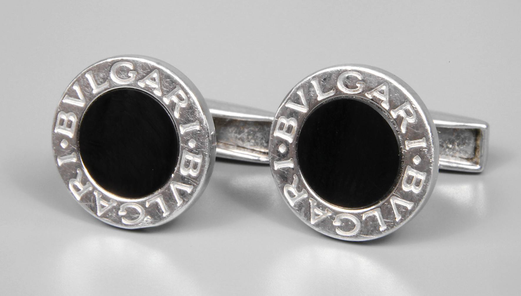 Paar Manschettenknöpfe Bulgari