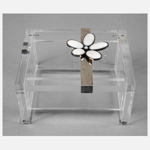 Schmuckdose mit Opalbesatz