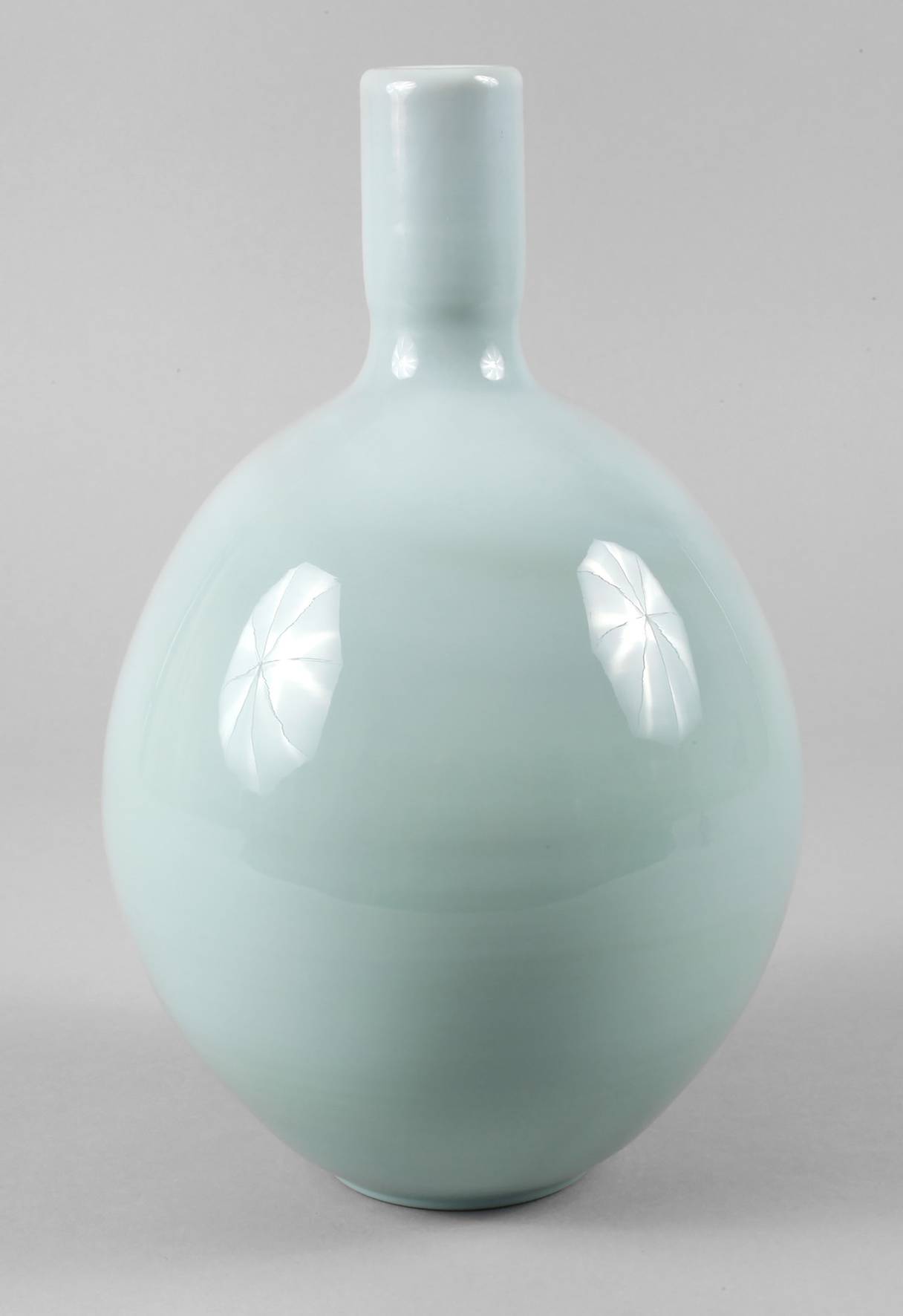Murano Vase seladonfarben