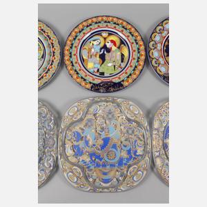 Rosenthal zehn Weihnachtsteller