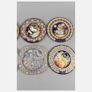 Rosenthal zehn Weihnachtsteller