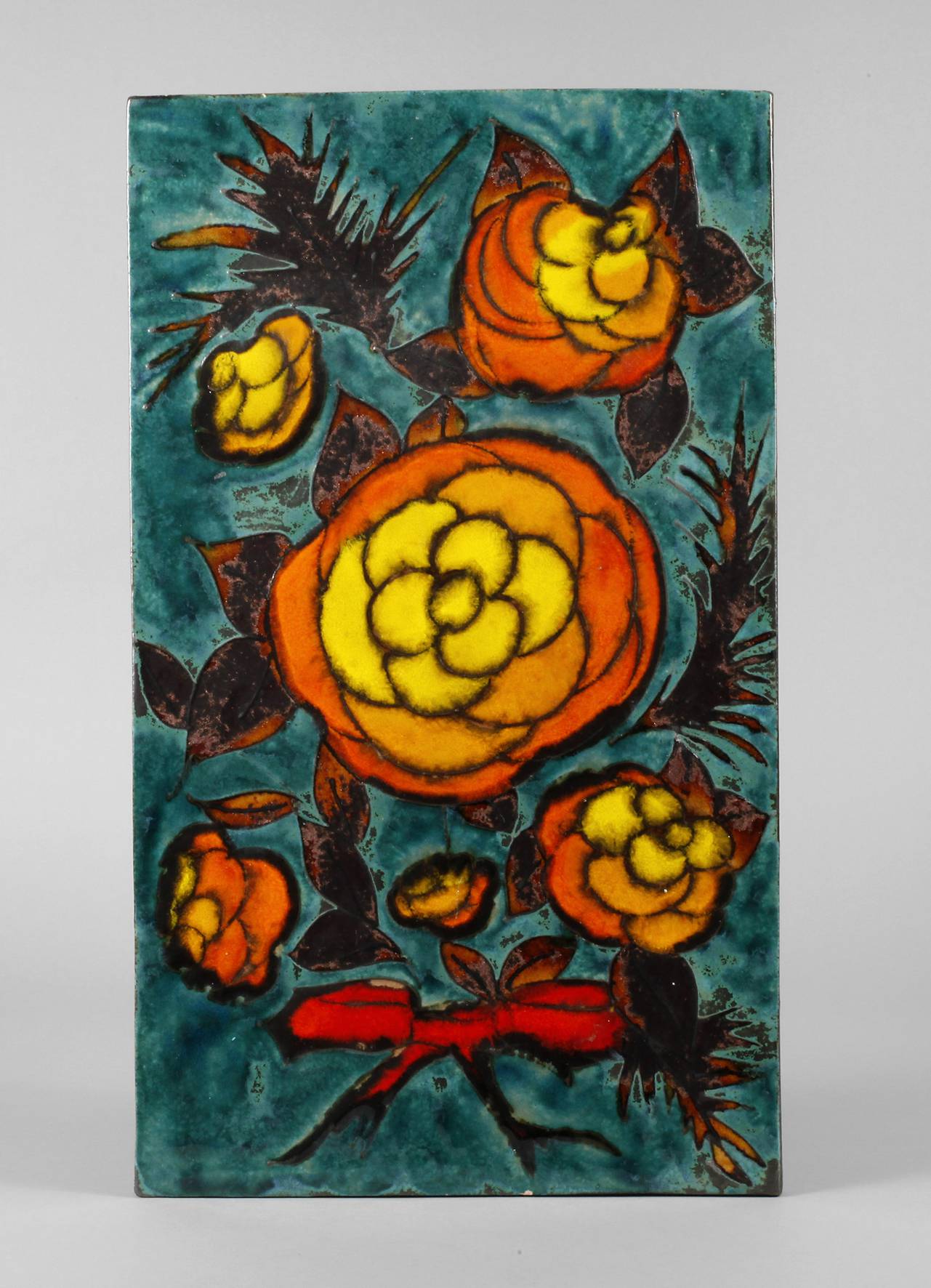 Große Keramikplatte Ruscha