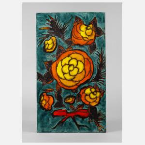 Große Keramikplatte Ruscha