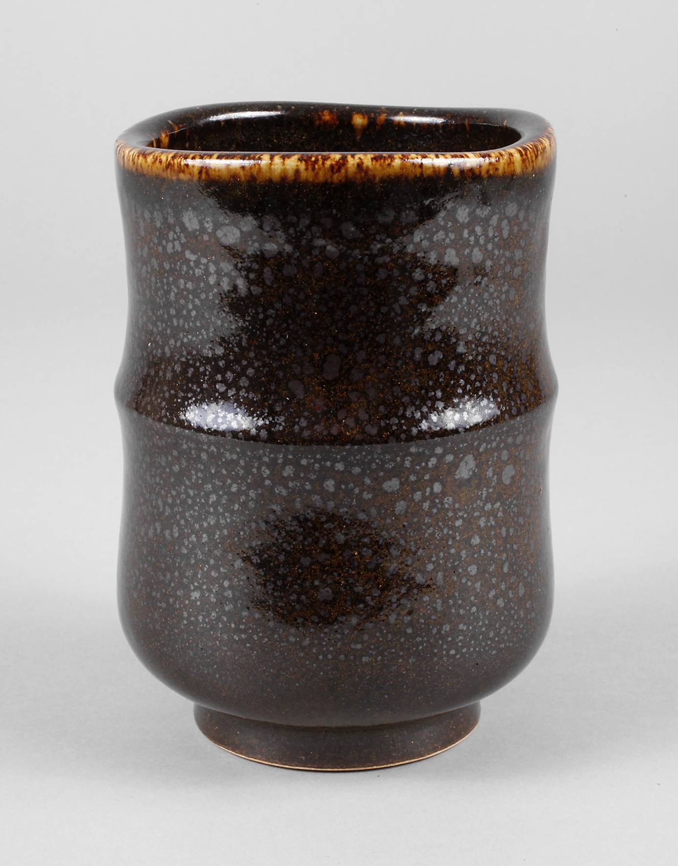 Horst Kerstan, Vase Temoku-Glasur