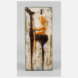 Keramikplatte Helmut Friedrich Schäffenacker