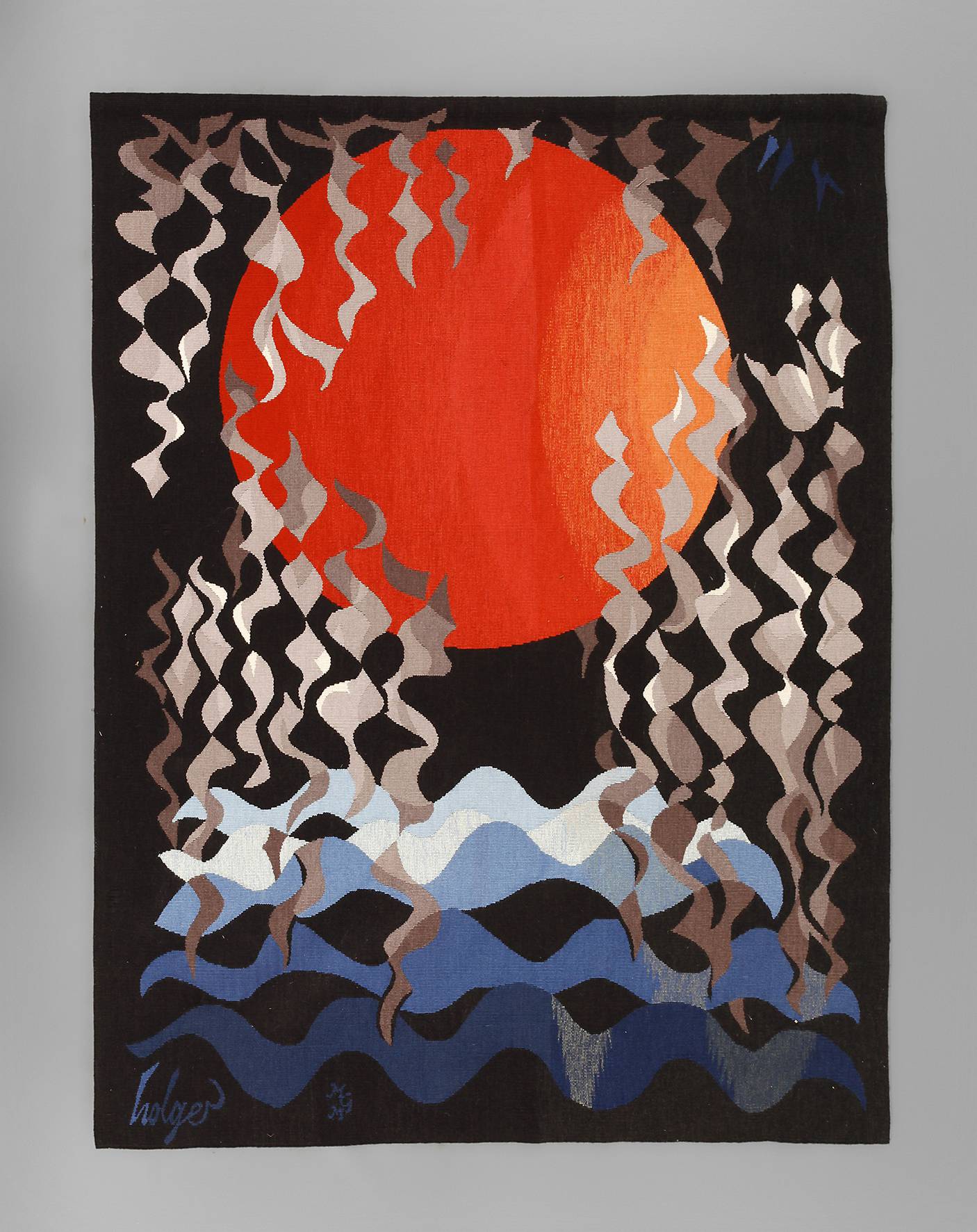 Wandbehang ”Nachtsonne”