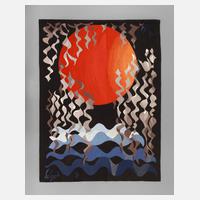 Wandbehang ”Nachtsonne”111