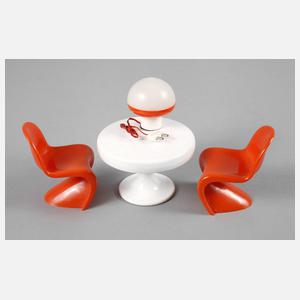 Miniaturmöbel Verner Panton