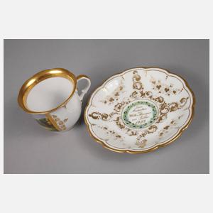 Gotha Ansichtentasse ”Tanzbuche”