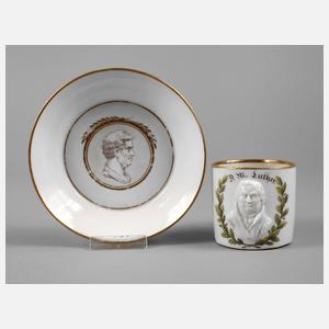 Gotha Portraittasse ”D. M. Luther”