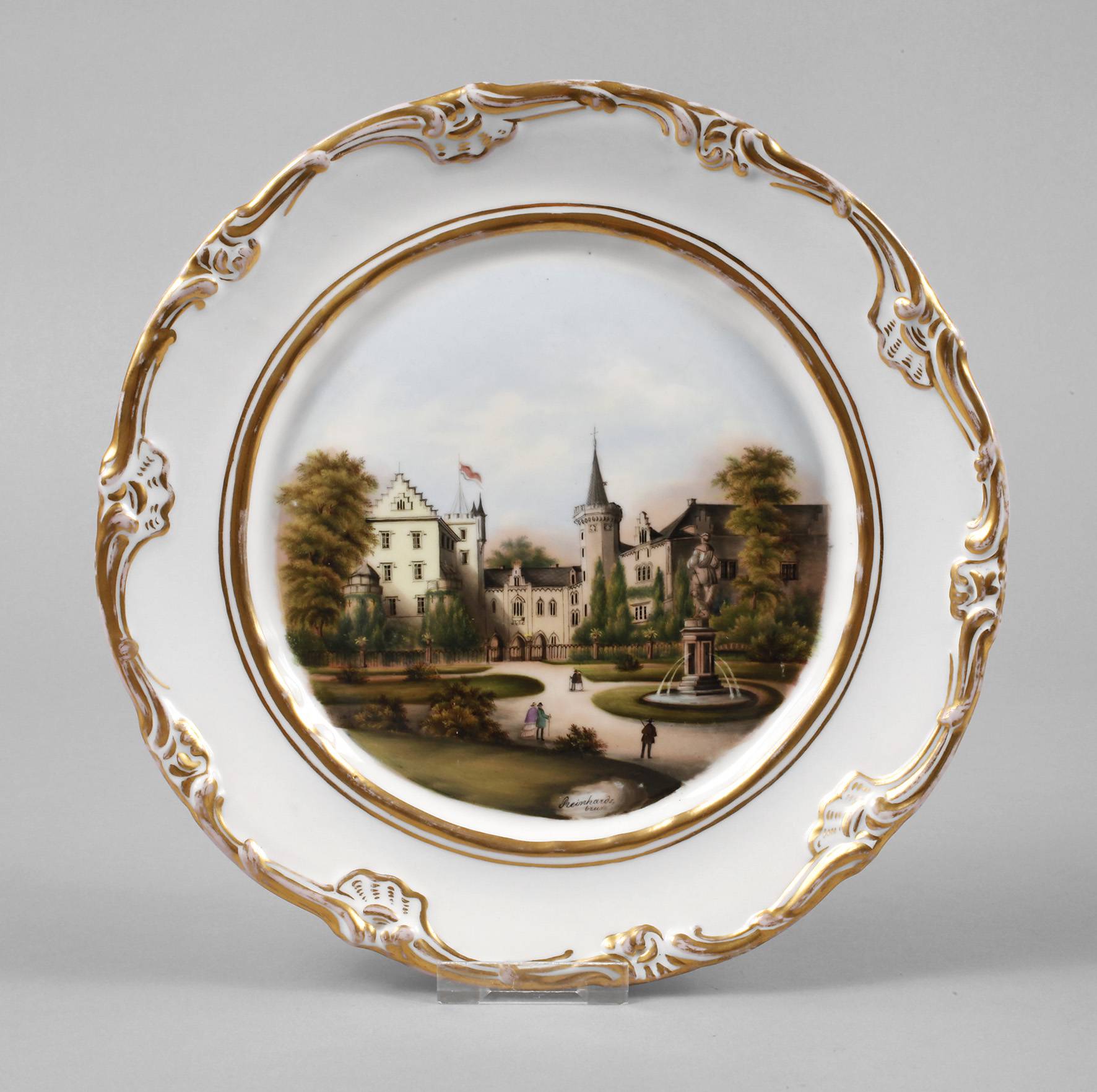 Berlin Ansichtenteller ”Reinhardsbrunn”