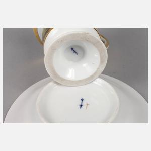 KPM Berlin Ansichtentasse Biedermeier