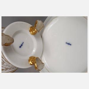 KPM Berlin Erinnerungstasse Silberhochzeit 1833