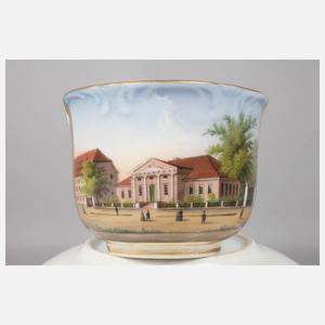 Christian Fischer Zwickau Ansichtentasse Biedermeier