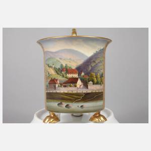 Ansichtentasse Biedermeier