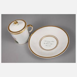 Ansichtentasse mit Deckel