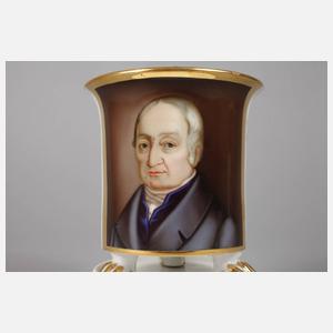 Portraittasse Biedermeier
