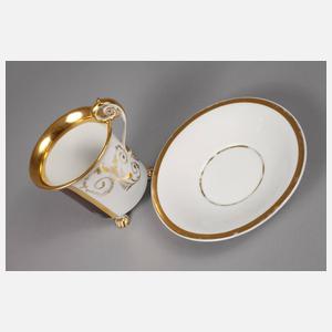 Portraittasse Biedermeier