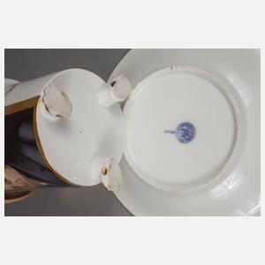 Portraittasse Biedermeier