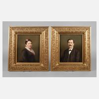 KPM Berlin Paar Porzellanbilder Ehepaarportrait111