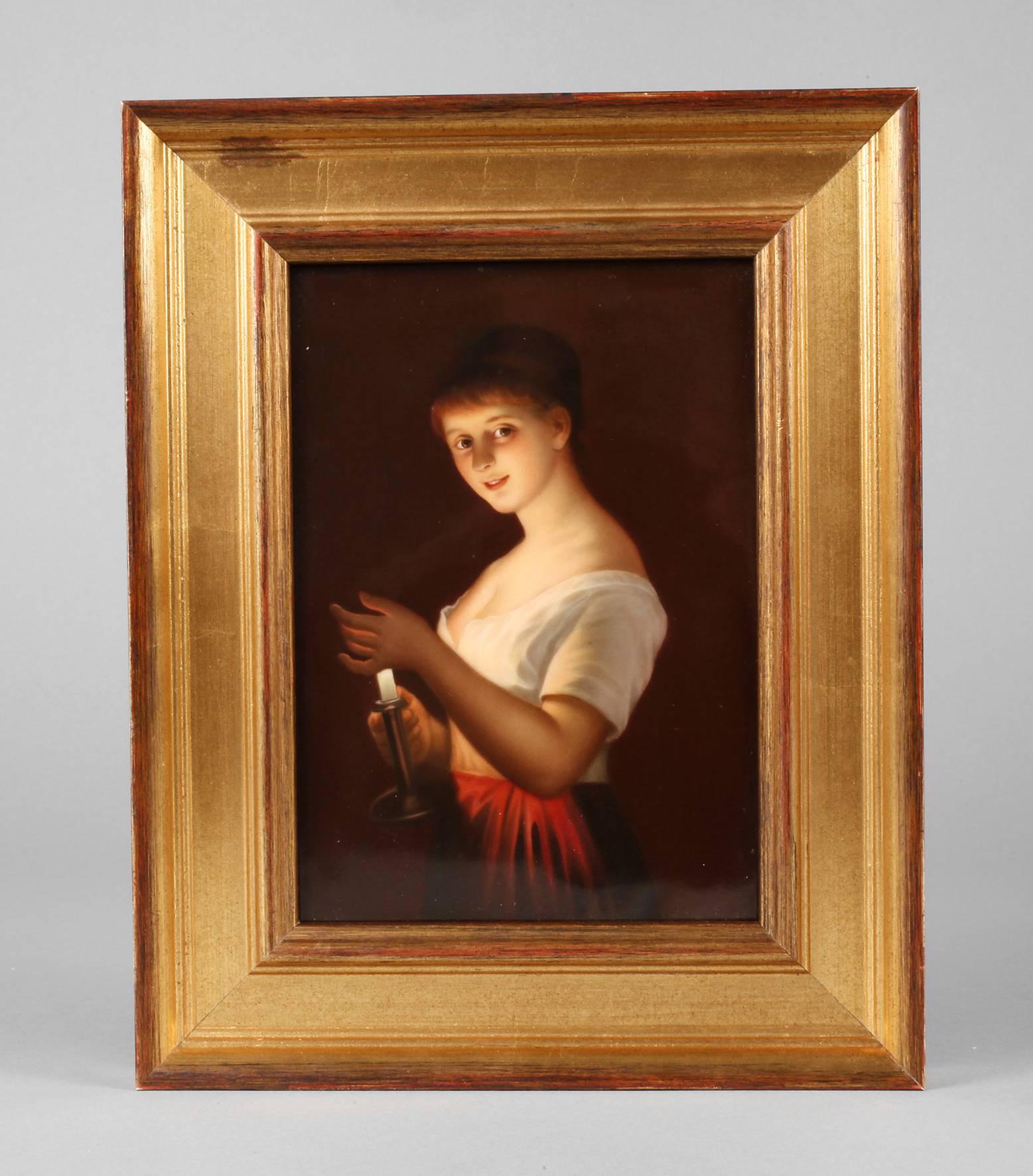 KPM Berlin Bildplatte ”Gute Nacht”