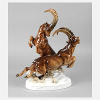 Hutschenreuther ”Große Steinbockgruppe”111