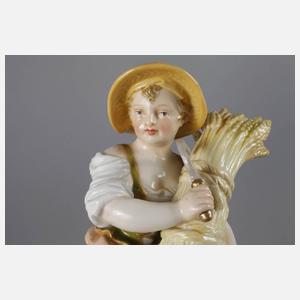 KPM Berlin Mädchen mit Garbe