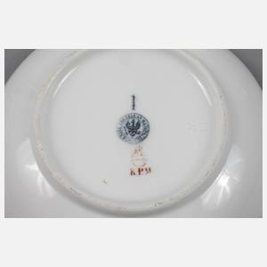 KPM Berlin Tête-à-Tête Blumenmalerei