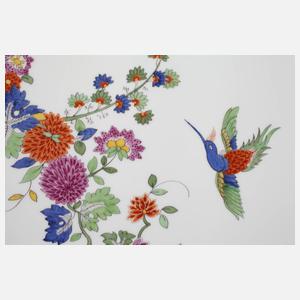 KPM Berlin Porzellanbildplatte Kakiemondekor