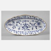 Meissen Teichert Fischplatte ”Zwiebelmuster”111