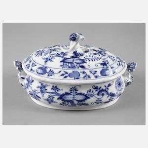 Meissen Deckelterrine ”Zwiebelmuster”