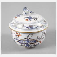 Meissen Zuckerdose ”Zwiebelmuster”111