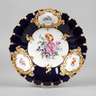 Meissen Prunkteller ”Blume 4”