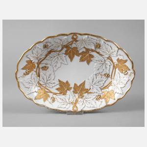 Meissen ovale Prunkschale