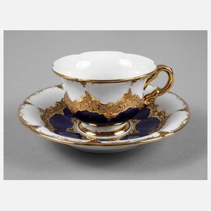 Meissen Mokkatasse ”B-Form”