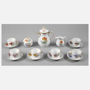 Meissen Mokkaservice ”Blume 2”