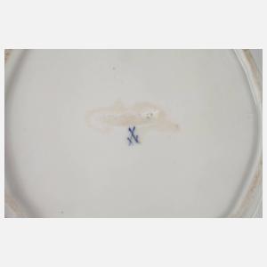 Meissen Waschschale Blumenmalerei
