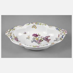 Meissen Waschschale Blumenmalerei